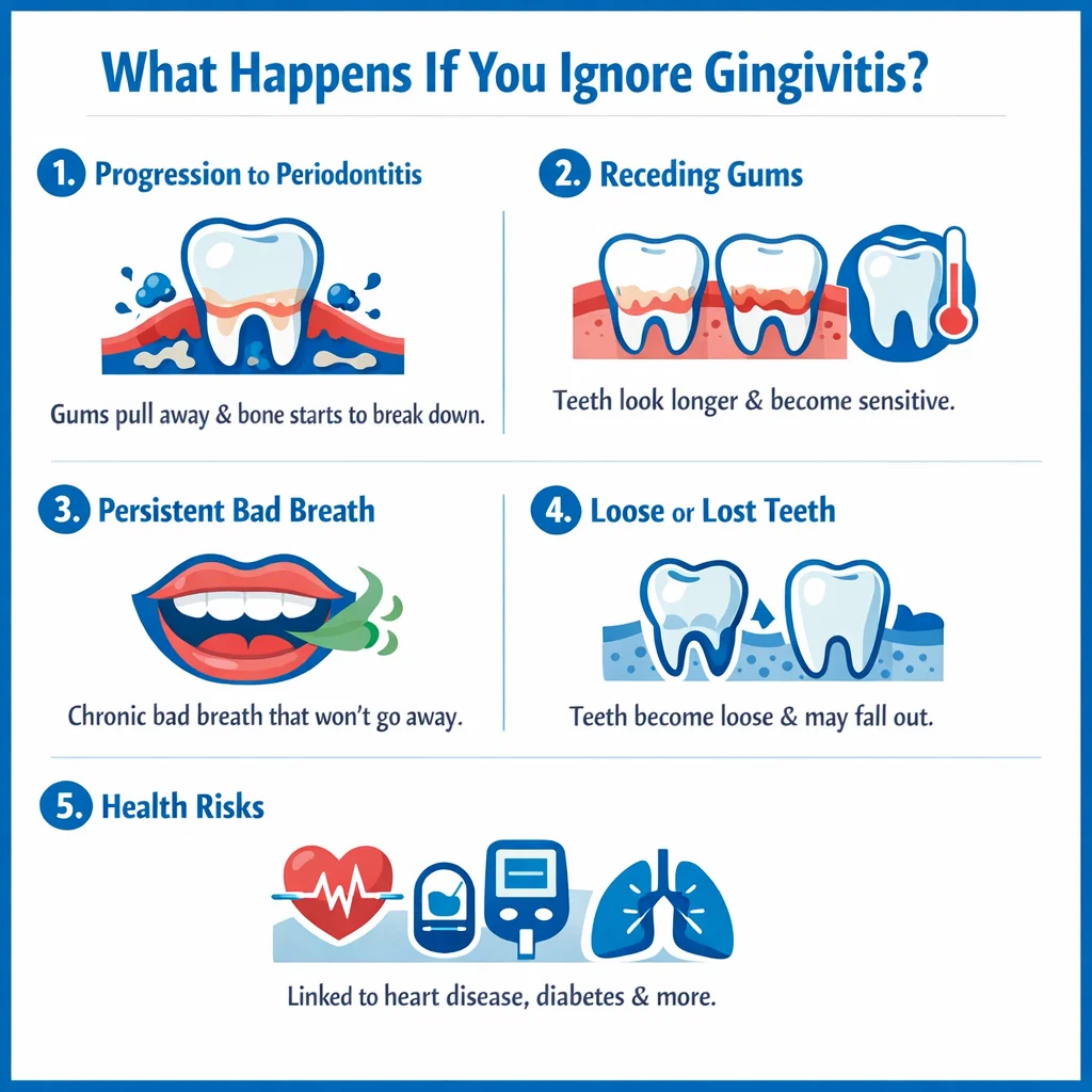 Consequences of Untreated Gingivitis