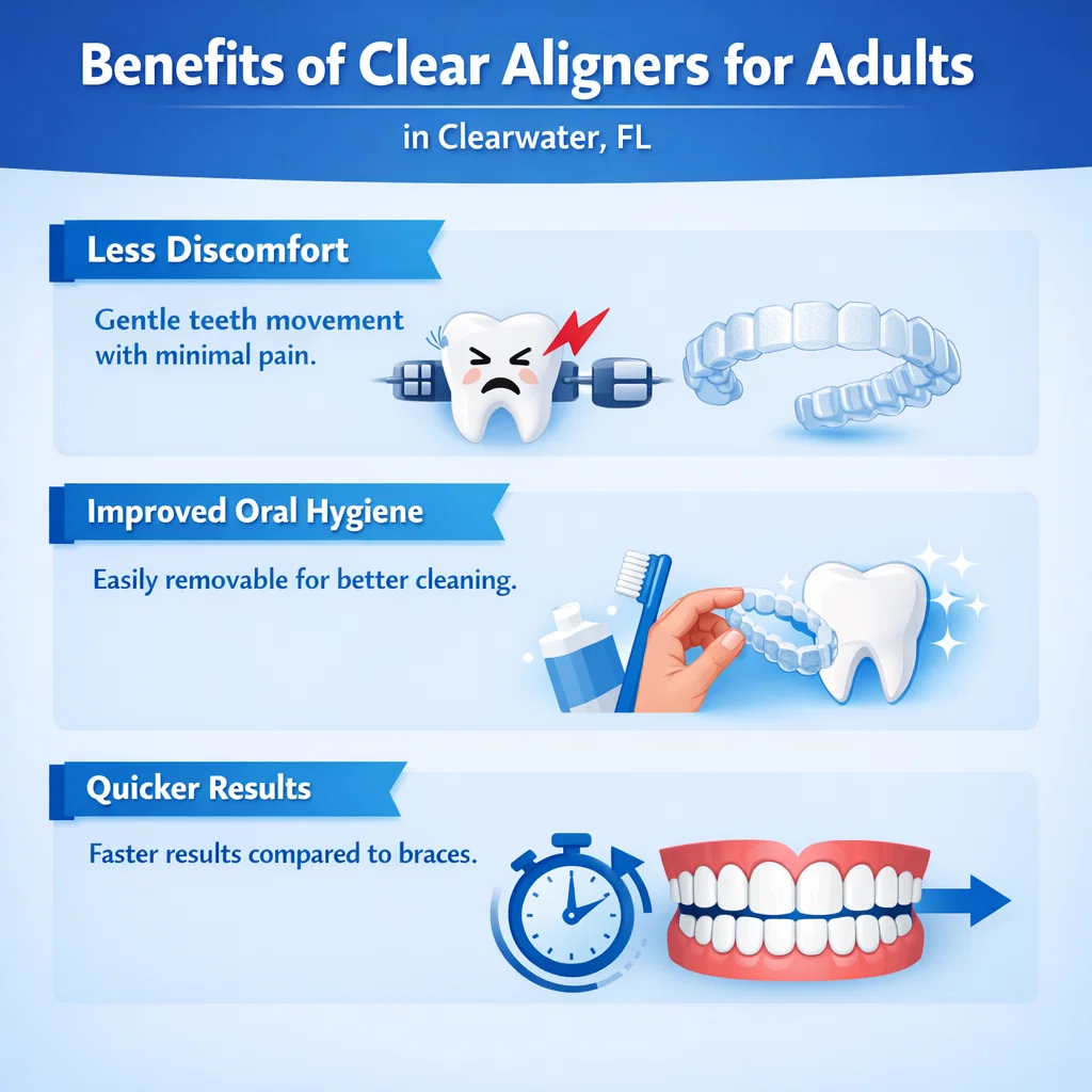 benefits of clear aligners