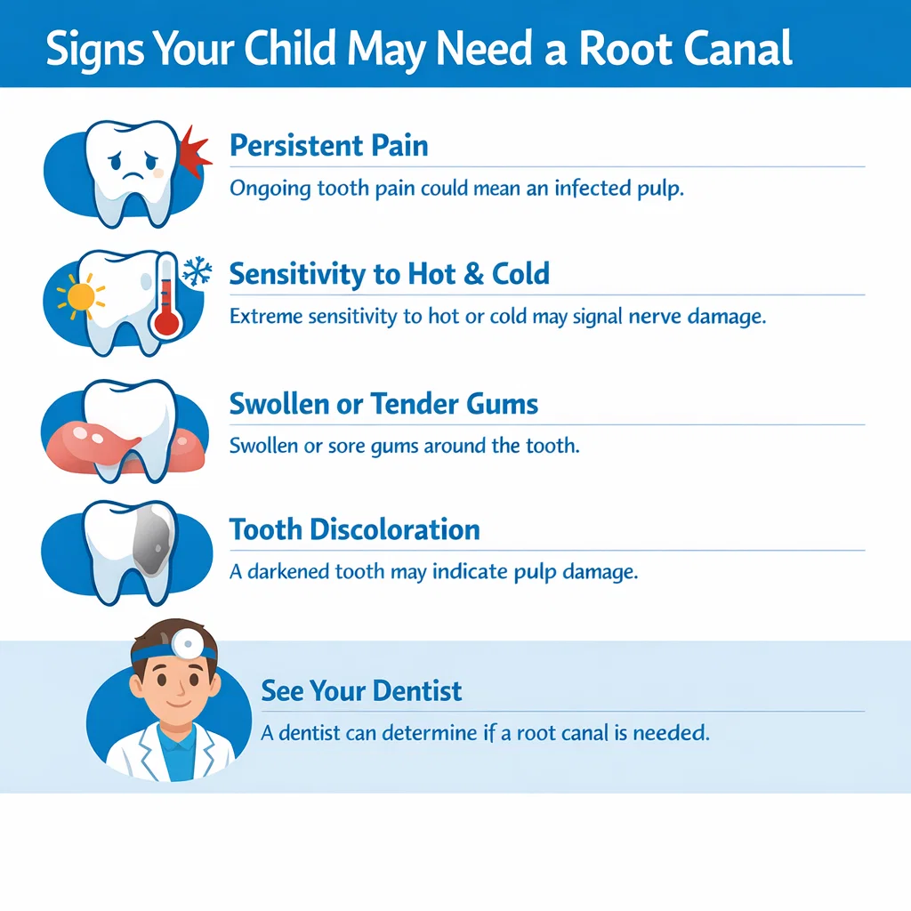 signs your child may need root canal