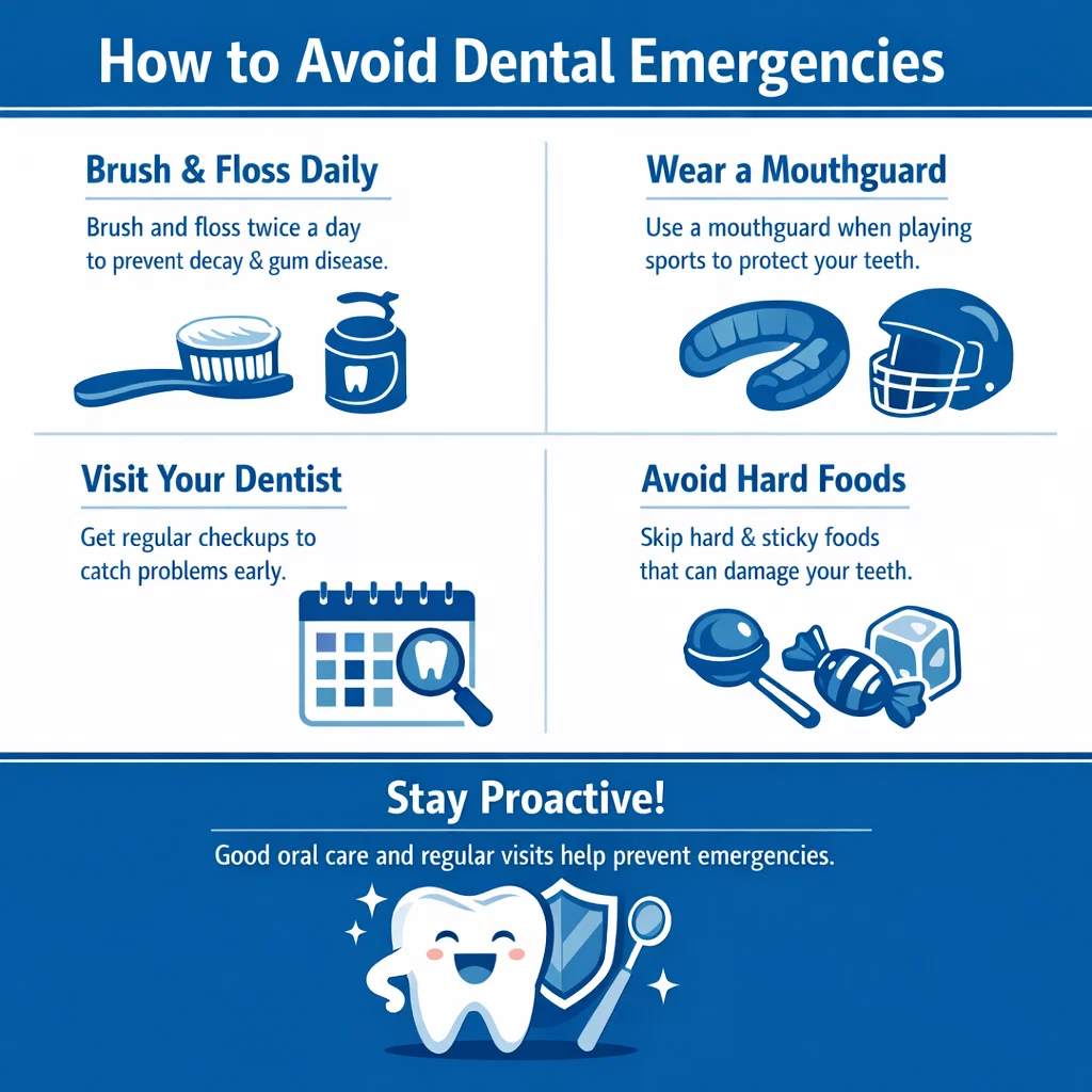 how to avoid dental emergencies