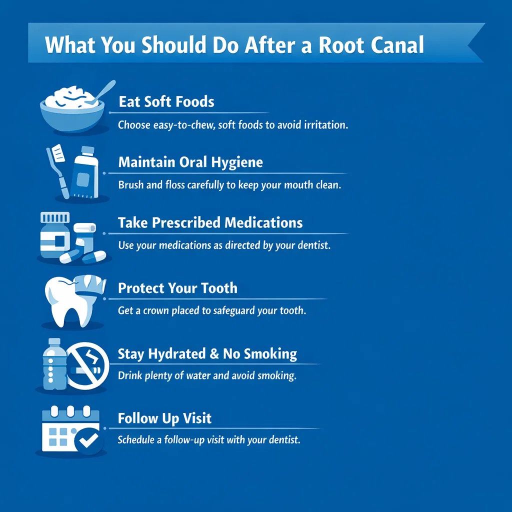 what you should do after root canal